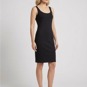 Eileen Fisher Black Sleeveless  Sheath Dress - Size M